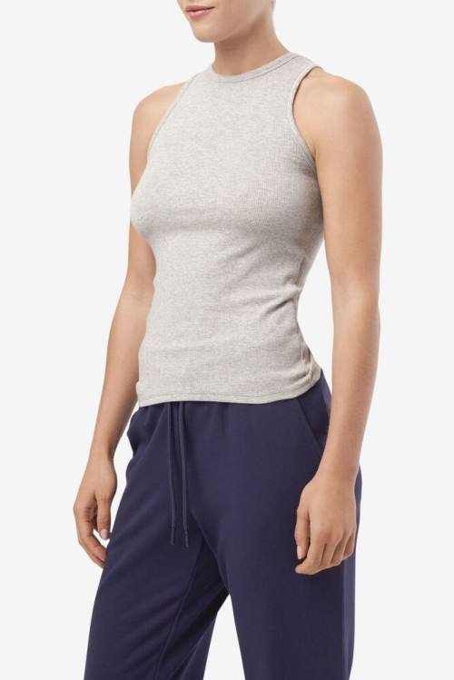 Top Deportivo Fila Alexia Tank Mujer Gris | Fila342KR