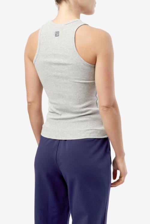 Top Deportivo Fila Alexia Tank Mujer Gris | Fila342KR