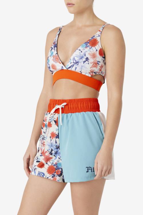 Top Deportivo Fila Charlee Bra Mujer Naranjas | Fila095ZN