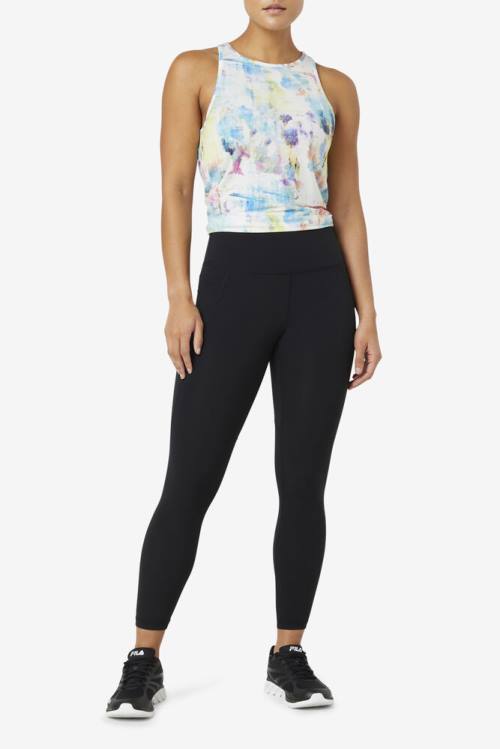 Top Deportivo Fila Fi-lux Open Back Tank Mujer Multicolor | Fila186SV