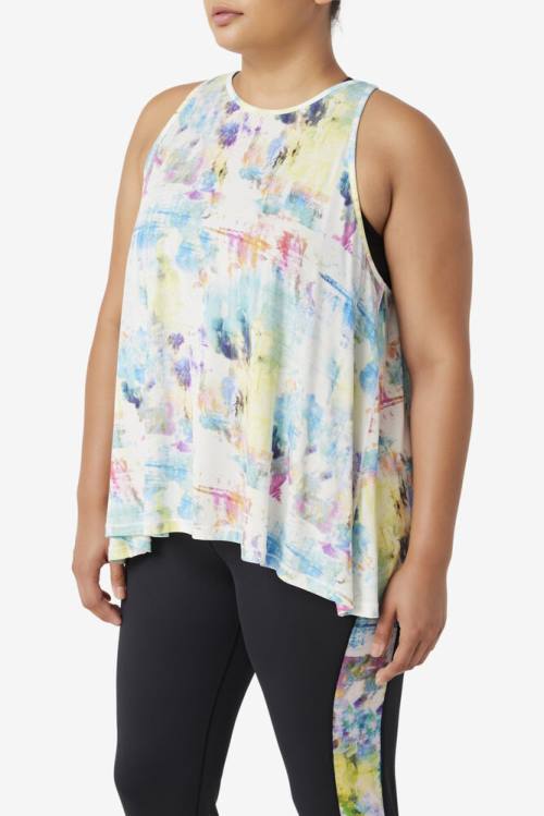 Top Deportivo Fila Fi-lux Open Back Tank Mujer Multicolor | Fila865LF