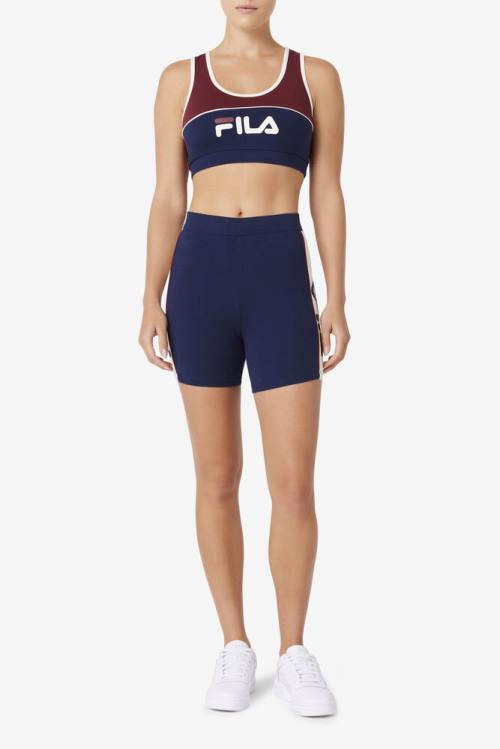 Top Deportivo Fila Kairi Bra Mujer Burdeos | Fila815WJ