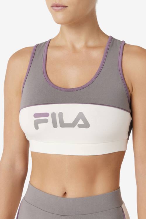 Top Deportivo Fila Kairi Bra Mujer Gris | Fila653KD