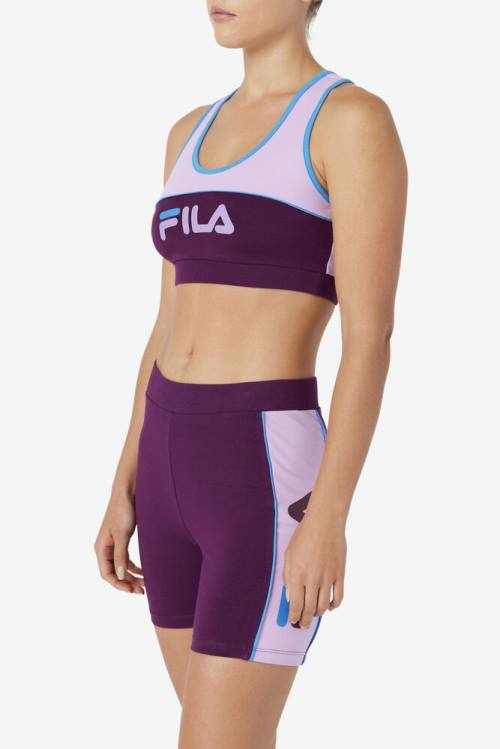 Top Deportivo Fila Kairi Bra Mujer Moradas | Fila397AL