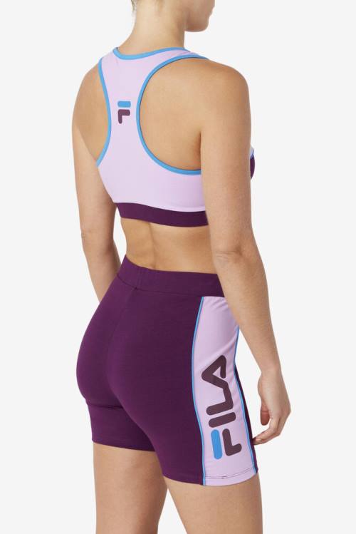 Top Deportivo Fila Kairi Bra Mujer Moradas | Fila397AL