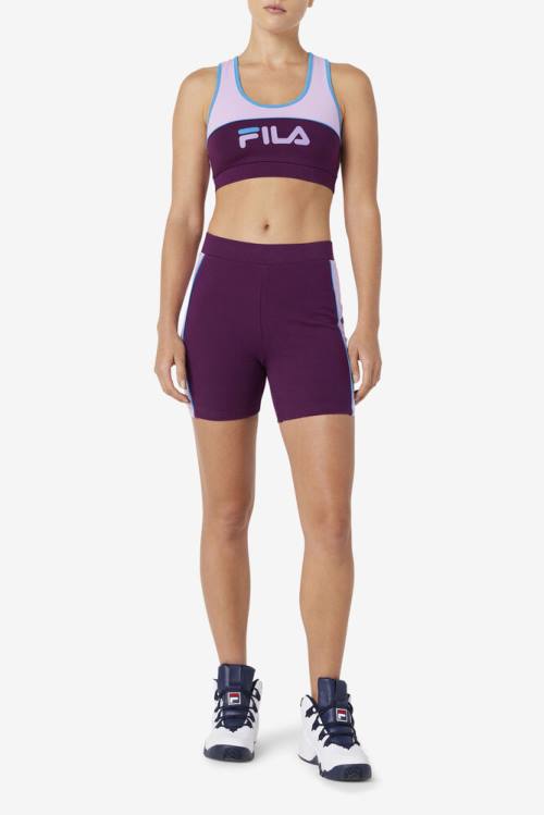 Top Deportivo Fila Kairi Bra Mujer Moradas | Fila397AL