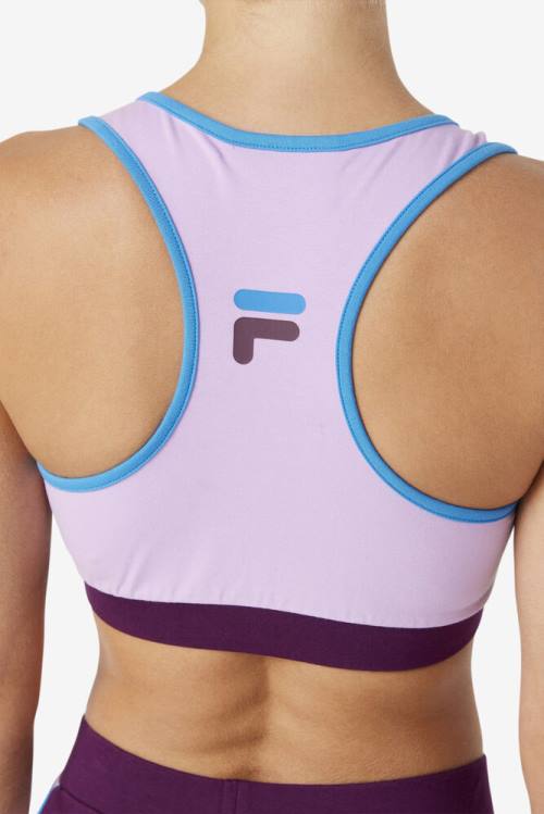 Top Deportivo Fila Kairi Bra Mujer Moradas | Fila397AL