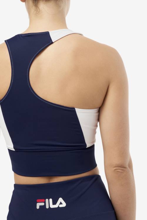 Top Deportivo Fila Millie Tank Mujer Azul Marino | Fila194QO