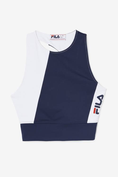 Top Deportivo Fila Millie Tank Mujer Azul Marino | Fila194QO