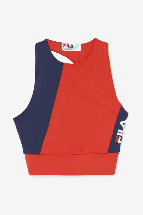 Top Deportivo Fila Millie Tank Mujer Rojas | Fila859RX