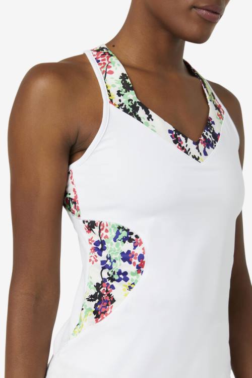 Top Deportivo Fila Pickleball Halter Tank Mujer Multicolor | Fila953LM