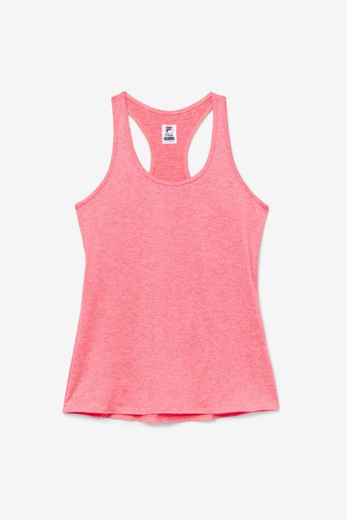 Top Deportivo Fila Pickleball Racerback Tank Mujer Rosas | Fila063WF