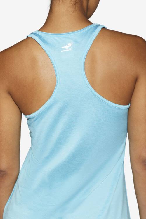 Top Deportivo Fila Pickleball Racerback Tank Mujer Azules Claro | Fila365KD