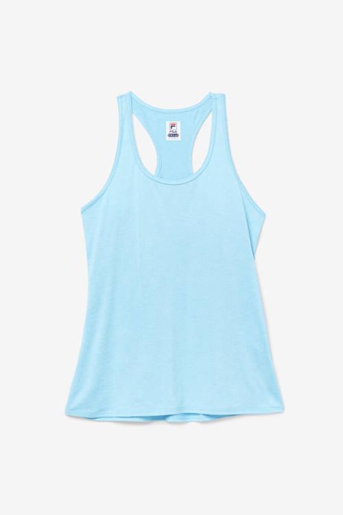 Top Deportivo Fila Pickleball Racerback Tank Mujer Azules Claro | Fila365KD