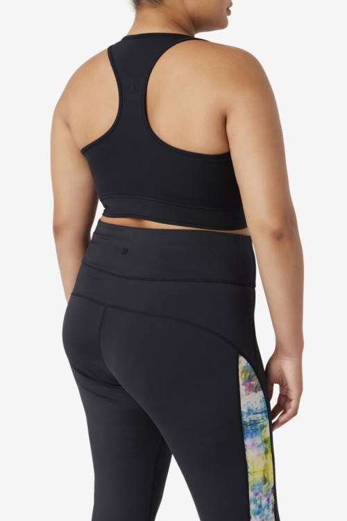 Top Deportivo Fila Uplift Racerback Bra Mujer Negras | Fila408LN