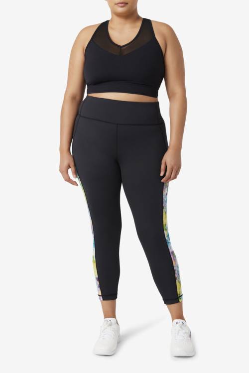 Top Deportivo Fila Uplift Racerback Bra Mujer Negras | Fila408LN