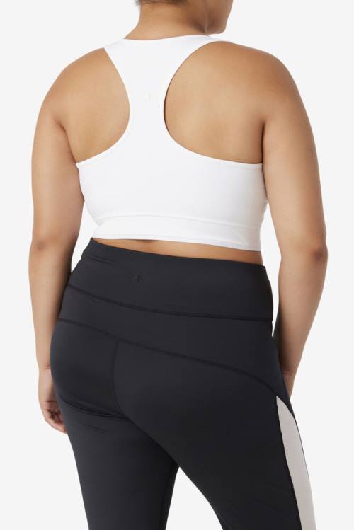 Top Deportivo Fila Uplift Racerback Bra Mujer Blancas | Fila579LN