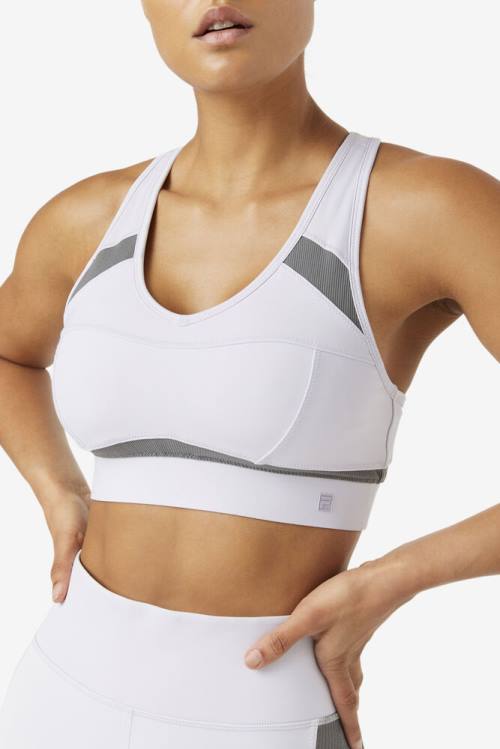 Top Deportivo Fila Uplift Racerback Sports Bra Mujer Lavanda Azules | Fila081XI