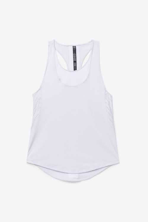 Top Deportivo Fila Uplift Textured Racerback Tank Mujer Lavanda Azules | Fila524XP