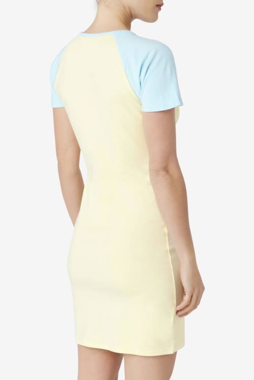 Vestido Fila Kyra Mujer Amarillo | Fila906UE