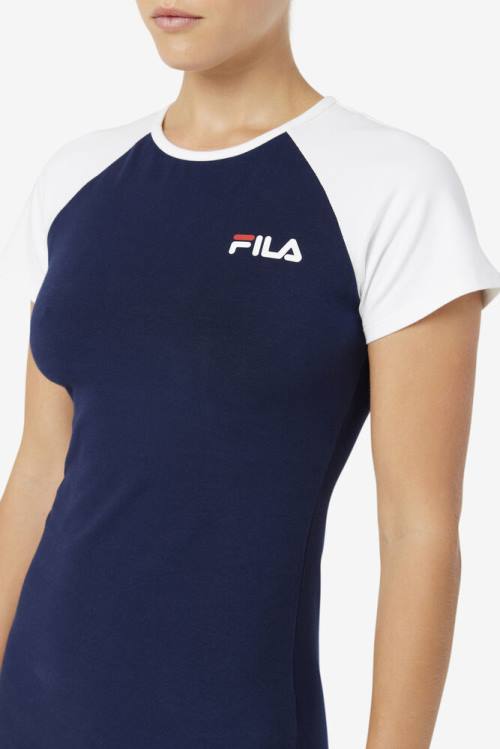 Vestido Fila Kyra Mujer Azul Marino | Fila732RZ