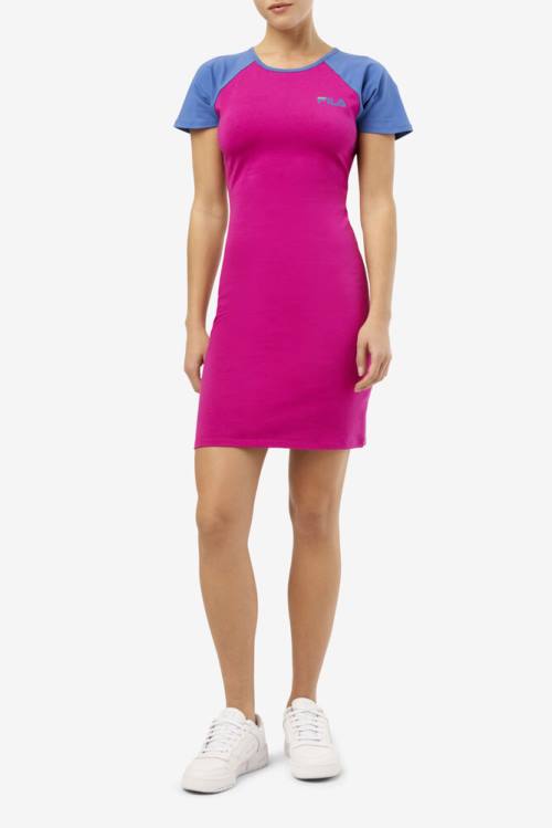 Vestido Fila Kyra Mujer Fucsia | Fila574MK