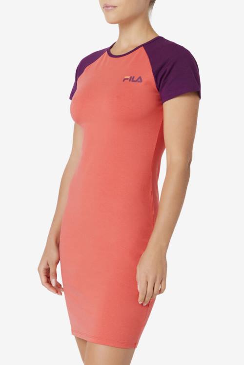 Vestido Fila Kyra Mujer Rojas | Fila309XT