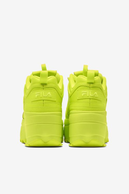 Wedge Zapatillas Fila Disruptor 2 Mujer Amarillo | Fila061NV