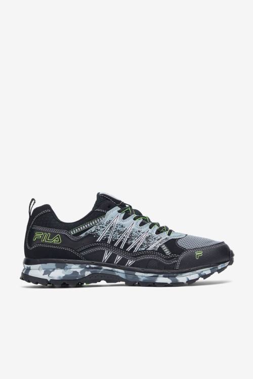 Zapatillas Fila Evergrand Tr Camo Hombre Negras Verde | Fila523XW