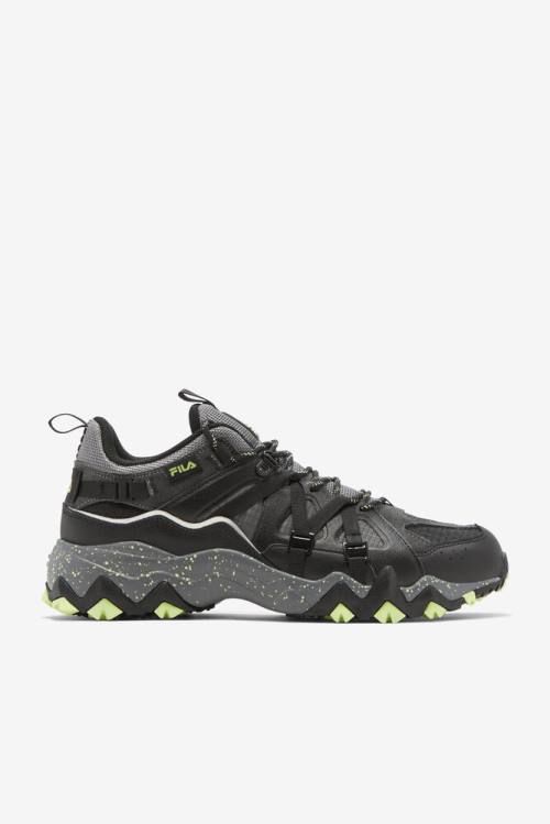 Zapatillas Fila Excursion Hombre Negras Verde Claro | Fila795WO