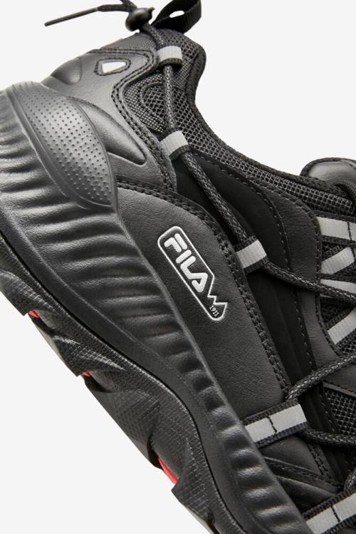 Zapatillas Fila Expeditioner Hombre Negras Blancas | Fila302KI