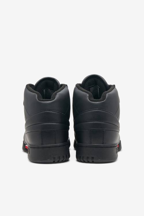 Zapatillas Fila F-13 Hombre Negras Blancas Rojas | Fila532RQ