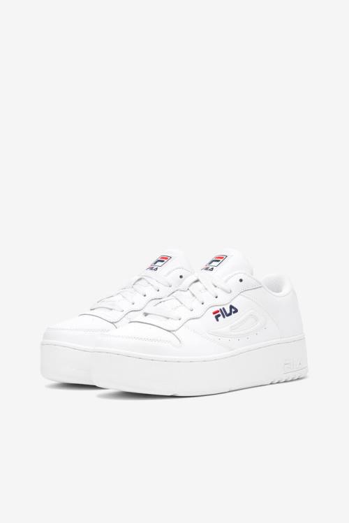 Zapatillas Fila Fx-115 Dsx Mujer Blancas Azul Marino Rojas | Fila379VF