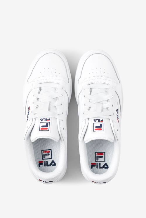 Zapatillas Fila Fx-115 Dsx Mujer Blancas Azul Marino Rojas | Fila379VF