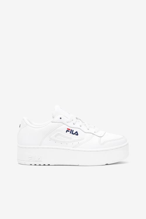 Zapatillas Fila Fx-115 Dsx Mujer Blancas Azul Marino Rojas | Fila379VF