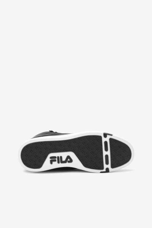 Zapatillas Fila Gennaio Mujer Negras Blancas | Fila947FL