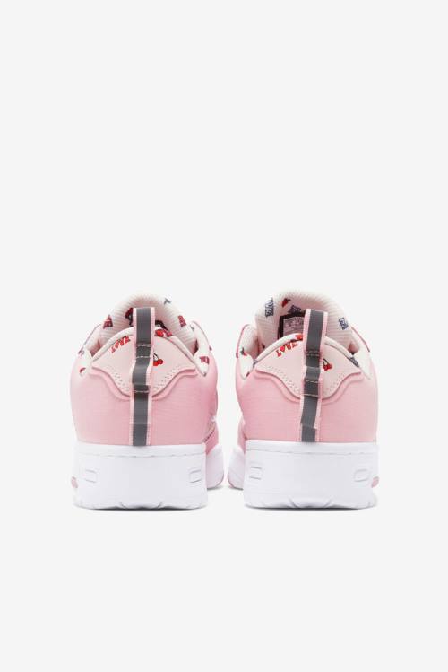 Zapatillas Fila Lnx-100 Chain Stitch Mujer Coral | Fila649NE