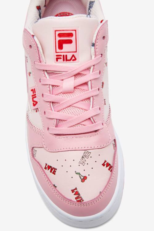 Zapatillas Fila Lnx-100 Chain Stitch Mujer Coral | Fila649NE