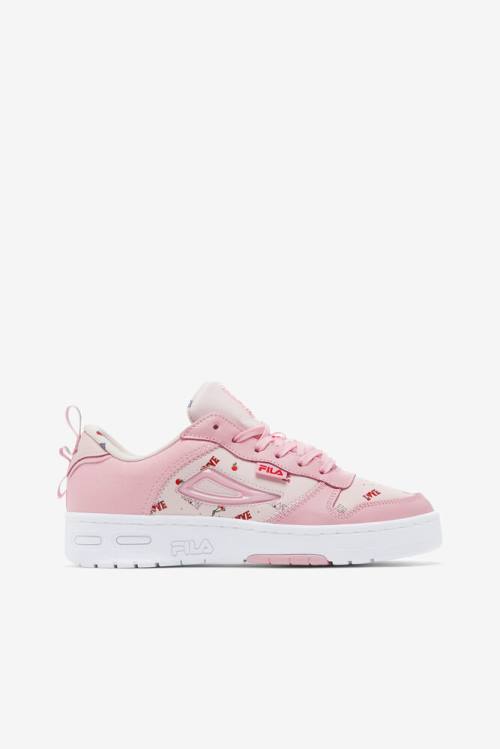 Zapatillas Fila Lnx-100 Chain Stitch Mujer Coral | Fila649NE