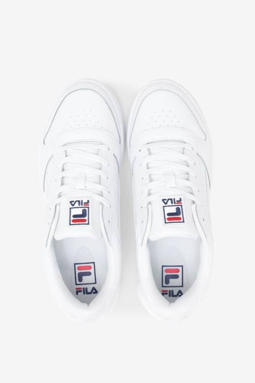 Zapatillas Fila Lnx-100 Hombre Blancas Azul Marino Rojas | Fila415MC