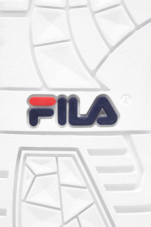 Zapatillas Fila Lnx-100 Hombre Blancas Azul Marino Rojas | Fila415MC