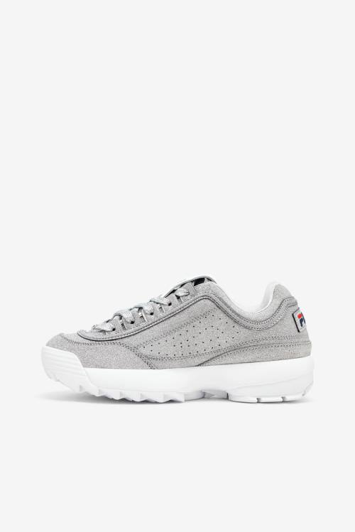 Zapatillas Fila Made In Italy Disruptor 2 Mujer Metal | Fila015YN