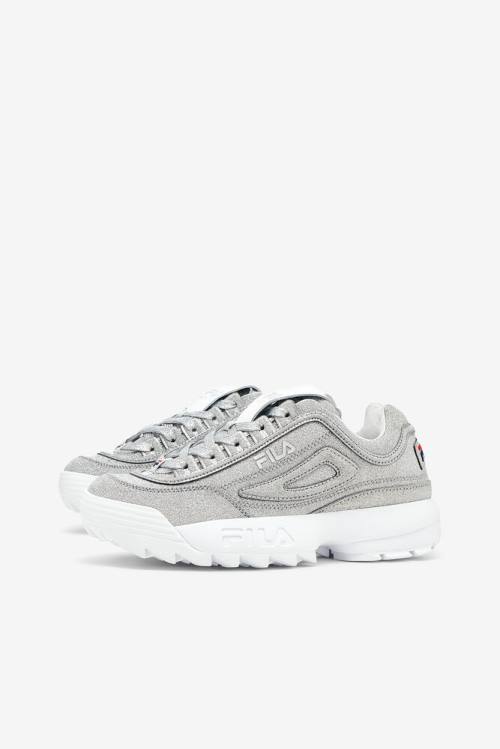 Zapatillas Fila Made In Italy Disruptor 2 Mujer Metal | Fila015YN