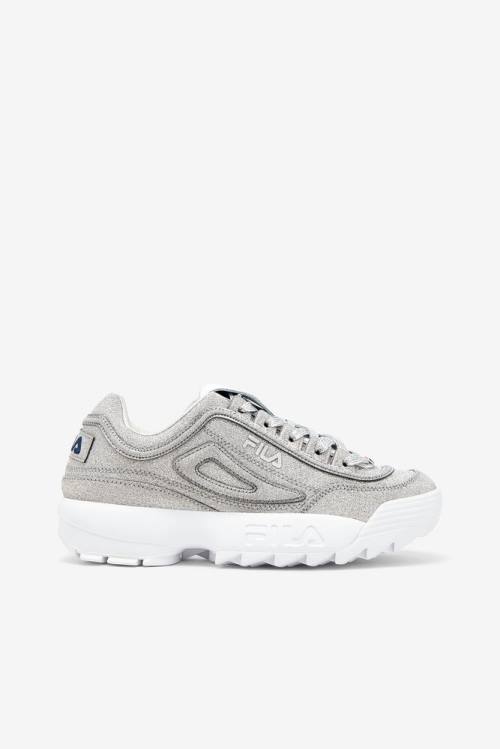 Zapatillas Fila Made In Italy Disruptor 2 Mujer Metal | Fila015YN