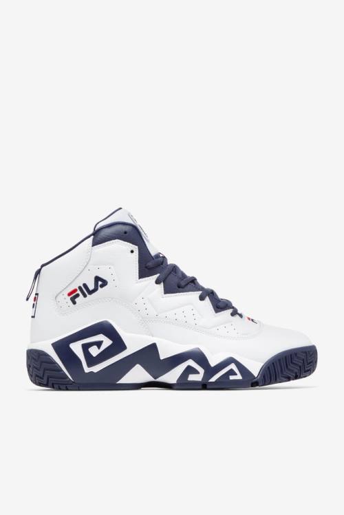 Zapatillas Fila Mb Hombre Blancas Azul Marino Rojas | Fila320FH