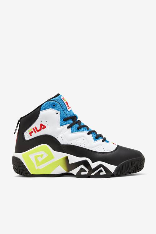 Zapatillas Fila Mb Hombre Blancas Negras Azules | Fila631IP