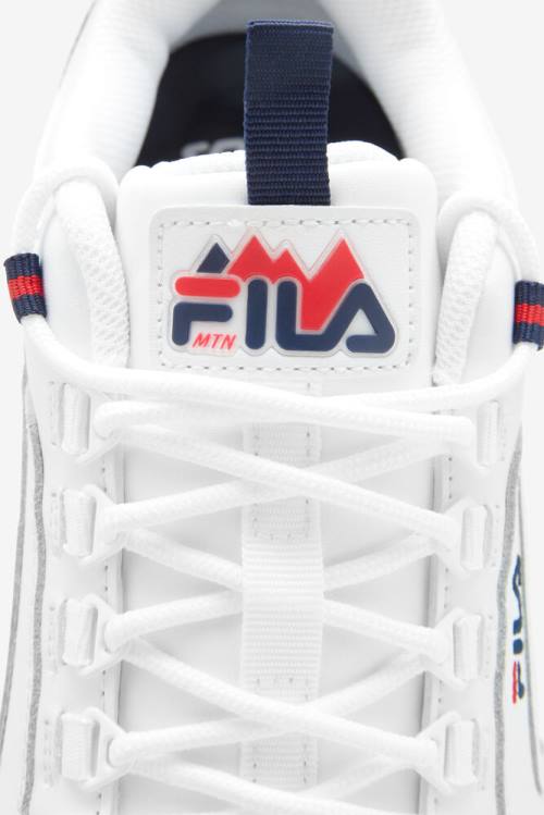 Zapatillas Fila Oakmont TR Hombre Blancas Azul Marino Rojas | Fila912TD