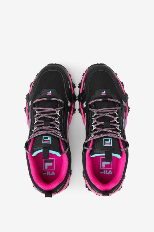 Zapatillas Fila Oakmont TR Mujer Negras Rosas | Fila695HR