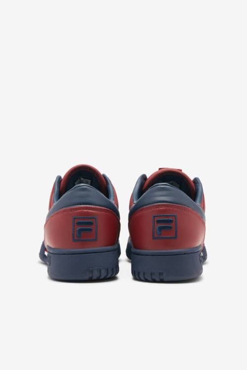 Zapatillas Fila Original Fitness Hombre Rojas Azul Marino Blancas | Fila421YC