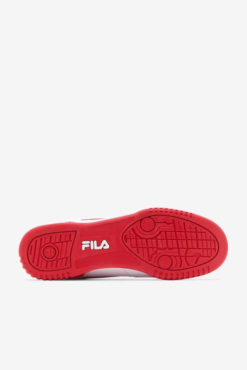 Zapatillas Fila Original Fitness Hombre Blancas Rojas Blancas | Fila789FE